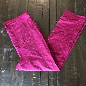 Active Maternity Capri Pants in Dot Print